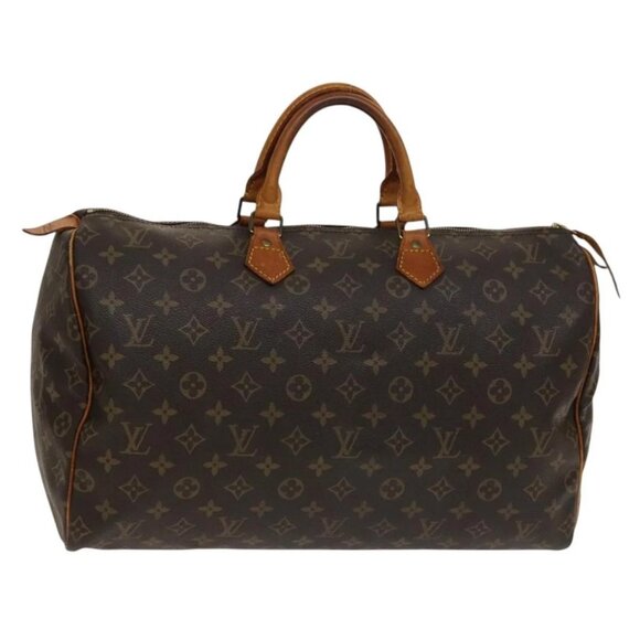 LOUIS VUITTON Monogram Speedy 40 Hand Bag M41522 LV Auth 139230 - Picture 1 of 16